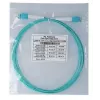 BlueOptics InfiniBand/optiskās šķiedras kabelis 3 m LC LC/APC Aqua