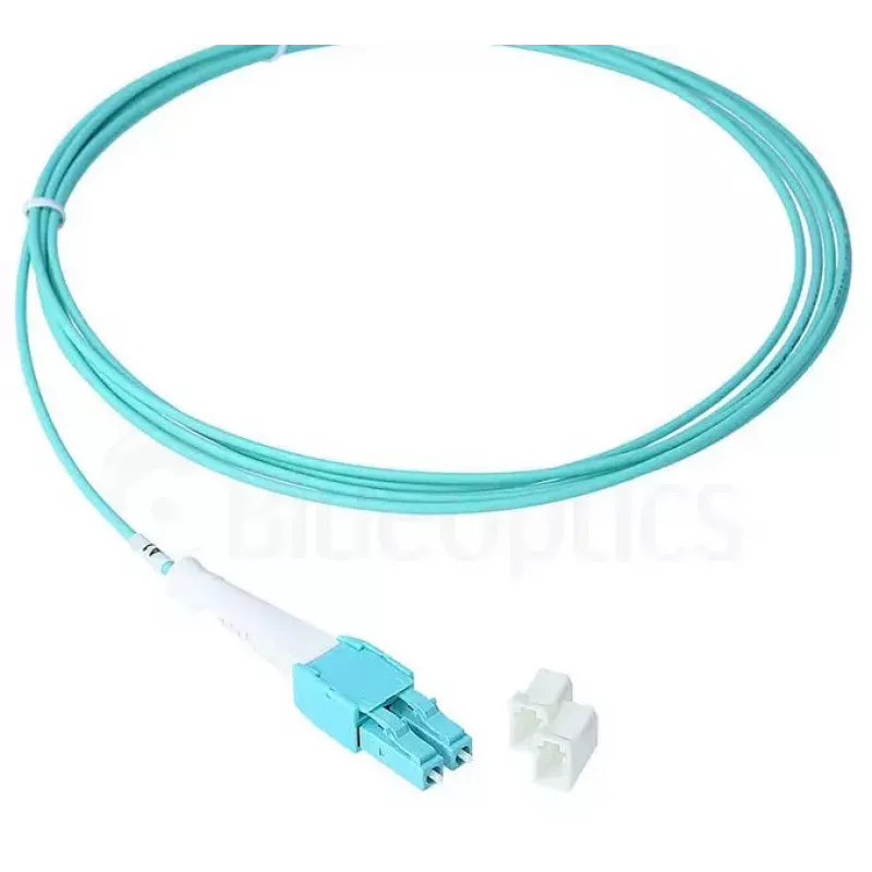 BlueOptics InfiniBand/optiskās šķiedras kabelis 3 m LC LC/APC Aqua