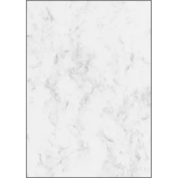 Marmora papīrs Sigel DP371 100 loksnes pelēks balts 90 g/m²