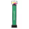 Multimediju statīvs Compulocks Universal Tablet Cling Brandable Floor Stand Melns