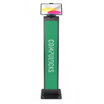 Multimediju statīvs Compulocks Universal Tablet Cling Brandable Floor Stand Melns