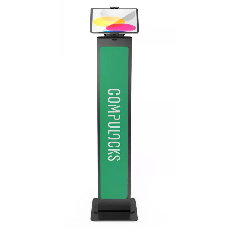 Multimediju statīvs Compulocks Universal Tablet Cling Brandable Floor Stand Melns