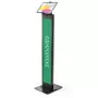 Multimediju statīvs Compulocks Universal Tablet Cling Brandable Floor Stand Melns