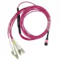 BlueOptics CBL-MPO12-4LC-OM4-10M InfiniBand optiskās šķiedras kabelis 10m MPO/UPC 4x LC Duplex/UPC