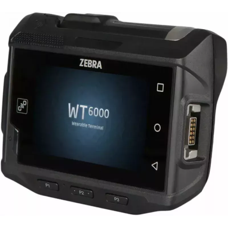 Zebra WT6000 rokas mobilais dators 8,13 cm (3,2 collu) 800 x 480 pikseļi skārienekrāns 245 g melns
