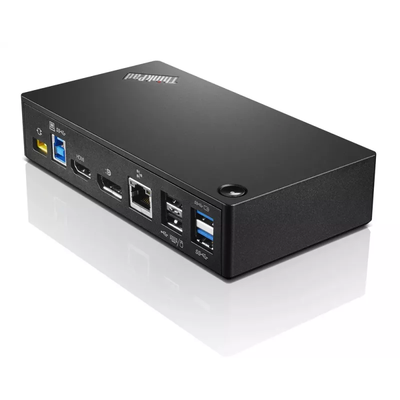 Lenovo ThinkPad USB 3.0 Ultra vadu USB 3.2 Gen 1 (3.1 Gen 1) Type-A melns