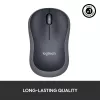 Logitech M185 Swift bezvadu pele, pelēka