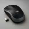 Logitech M185 Swift bezvadu pele, pelēka