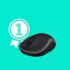 Logitech M185 Swift bezvadu pele, pelēka