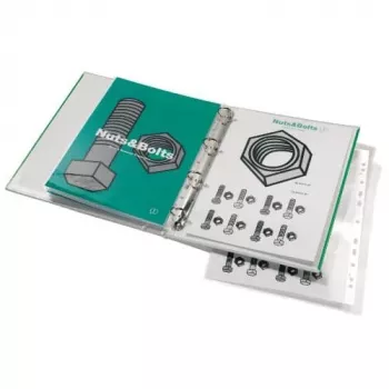 GBC laminēšanas plēves A4, iepriekš perforētas, 75 mikroni, spīdīgas, caurspīdīgas, A4 Maxi, 303 mm, 229 mm, 100 gab.