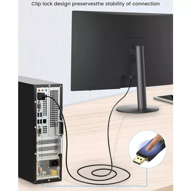Techly Monitor Displayport–DVI kabelis 3 m ICOC DSP-C-030, 3 m, DVI-D, DisplayPort, vīrišķais, vīrišķais, 1920 x 1080 (HD 1080)