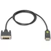 Techly Monitor Displayport–DVI kabelis 3 m ICOC DSP-C-030, 3 m, DVI-D, DisplayPort, vīrišķais, vīrišķais, 1920 x 1080 (HD 1080)