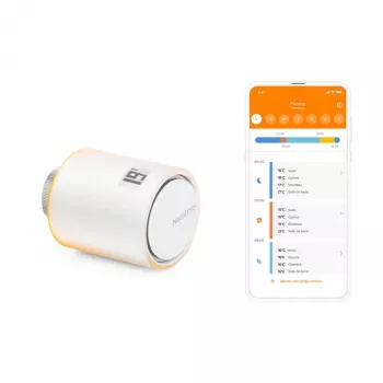 Netatmo NAV-PRO termostata radiatora vārsts Piemērots lietošanai iekštelpās