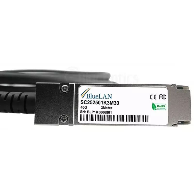 InfiniBand/optiskās šķiedras kabelis BlueOptics OS6560-CBL-100-BL