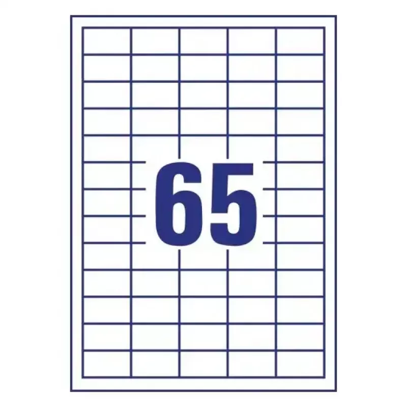 Pašlīmējošā etiķete Taisnstūrveida AVERY LR3666-10