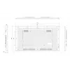 Hisense Smart TV 43 inch E5QTUK QLED 3840x2160 (4K) Full HD, Android 11, 500 cd/m², 8 ms, VESA, Melns