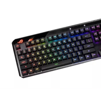 tastatūra cap ASUS ROG RX PBT Keycap Set Melns 250g
