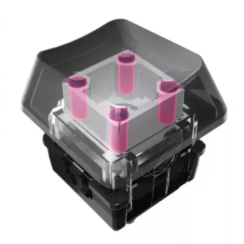 tastatūra cap ASUS ROG RX PBT Keycap Set Melns 250g