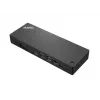 Lenovo ThinkPad Thunderbolt 4 WorkStation vadu dokstacija, melna/sarkana