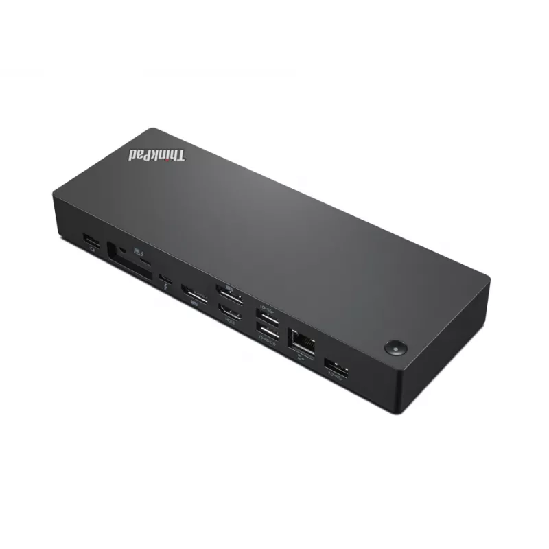Lenovo ThinkPad Thunderbolt 4 WorkStation vadu dokstacija, melna/sarkana
