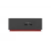 Lenovo ThinkPad Thunderbolt 4 WorkStation vadu dokstacija, melna/sarkana