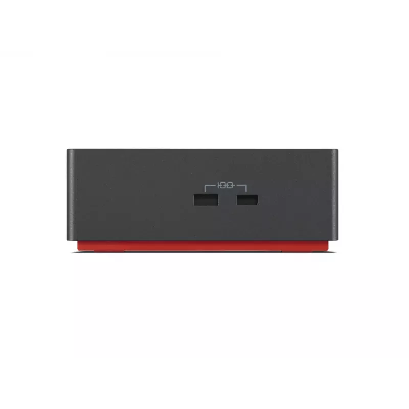 Lenovo ThinkPad Thunderbolt 4 WorkStation vadu dokstacija, melna/sarkana