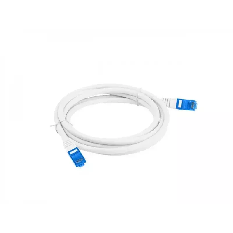 Tīkla kabelis Lanberg PCF6A-10CC-0200-W 2m Cat6a S/FTP Balts