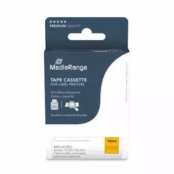 Printera lente MediaRange MRBTZB31 Melna 1.2 cm x 8 m