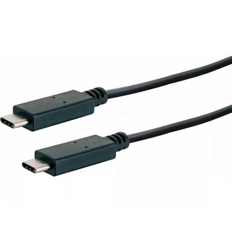 USB kabelis Schwaiger LK 101 C USB 3.2 Gen 2 1 m melns