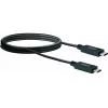 USB kabelis Schwaiger LK 101 C USB 3.2 Gen 2 1 m melns