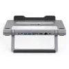 Techly ICA-NTB-DOCK91 Vadu USB 3.2 Gen 1 (3.1 Gen 1) Type-C Sudraba krāsa