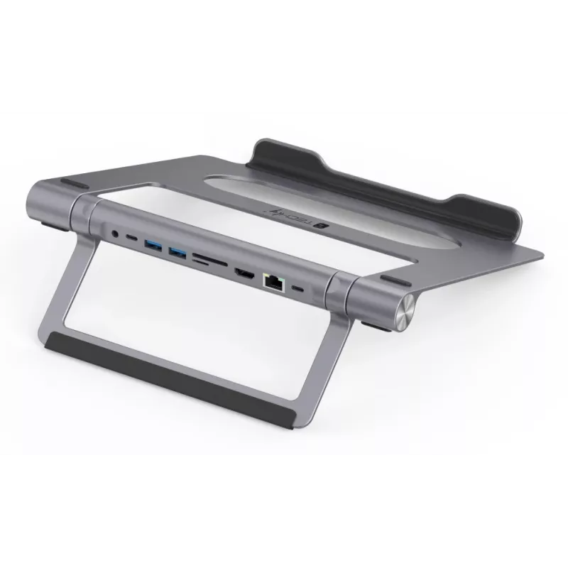 Techly ICA-NTB-DOCK91 Vadu USB 3.2 Gen 1 (3.1 Gen 1) Type-C Sudraba krāsa
