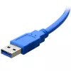 Techly USB 3.0 Superspeed kabelis A / Micro B 3m zils ICOC MUSB3-A-030