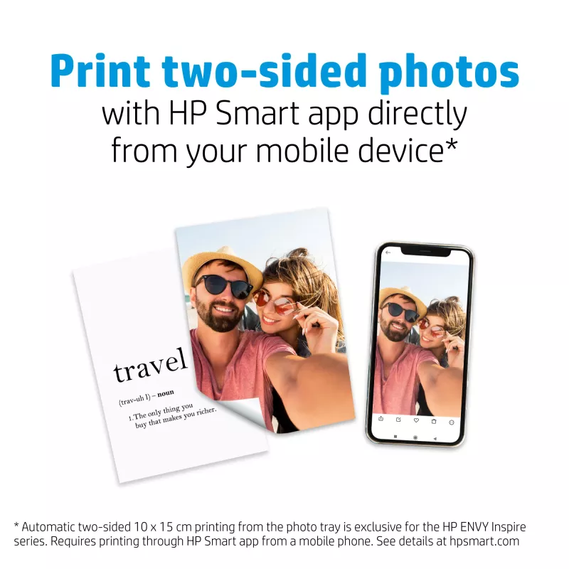 HP matētais fotopapīrs 180 g/m2 10 x 15 cm (101 x 152 mm) 25 loksnes