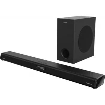 Grundig 2.1 Dolby Atmos Soundbar DSB 2100, 2.1 kanāli, 280 W, 280 W, aktīvais zemfrekvences skaļrunis, bezvadu, 60 - 20000 Hz