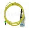 BlueOptics CBL-MPO12-4LC-SMF-3M-BO InfiniBand optiskās šķiedras kabelis 3m MPO 4x LC