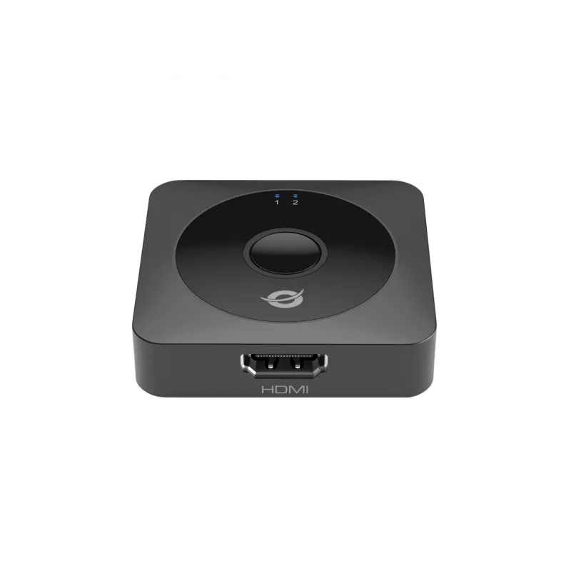 Conceptronic SELENE01B 2 portu divvirzienu HDMI 2.0 pārslēdzējs, 4K60Hz