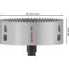 Bosch PRO Multi Material PC Plus, 44/127 mm, Viens, Urbji, Drywall, Metāls, Krāsainais metāls, Plastmasa, Skujkoks, Melns, Pelēks, Kobalta tērauds, Kobalta sakausējums Ātrgaitas tērauds (HSS-Co)
