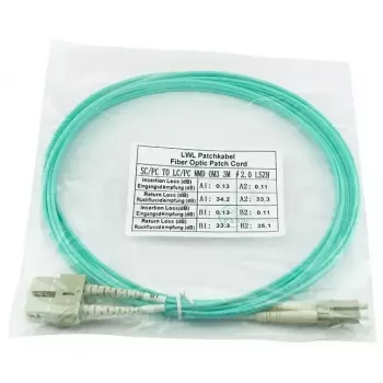 InfiniBand/optiskais kabelis BlueOptics 055702T512000001M-BO 1 m 2x LC 2x SC LC/APC