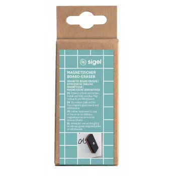 Eraser Sigel BA187 EVA Fleece Melns Red 90x45x26mm