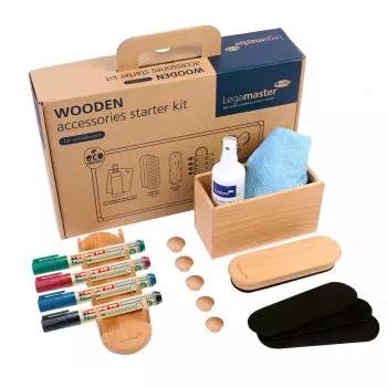 Piederumu komplekts Legamaster WOODEN 17 gab., FSC sertificēts