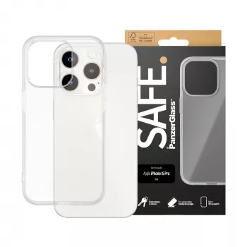 PanzerGlass SAFE. by ® TPU vāciņš Transparent iPhone 15 Pro