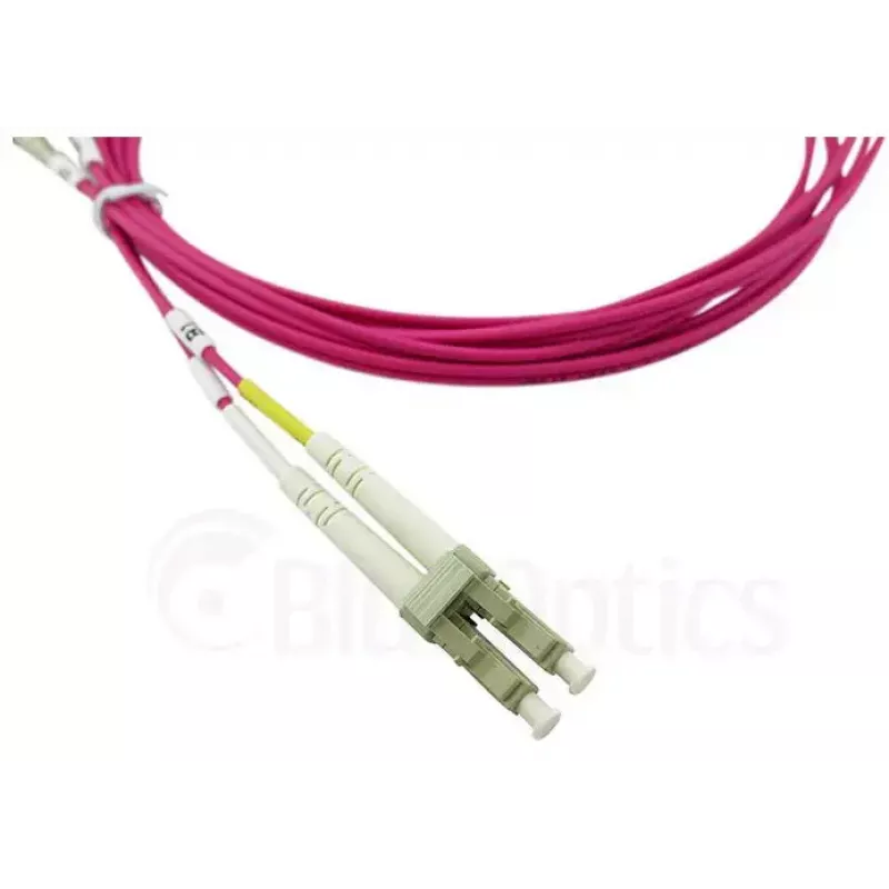 Optiskās šķiedras kabelis BlueOptics CBL-LC-OM4-3M 3m LC uz LC 50µm