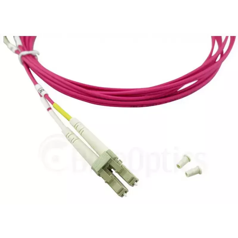 Optiskās šķiedras kabelis BlueOptics CBL-LC-OM4-3M 3m LC uz LC 50µm