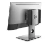 DELL Micro Form Factor All-in-One statīvs - MFS18, brīvi stāvošs, 5,7 kg, 48,3 cm (19 collas), 68,6 cm (27 collas), augstuma regulēšana, melns, sudrabains
