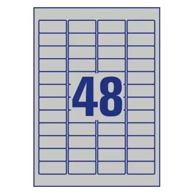 Pašlīmējošās printera etiķetes Avery L6009-8