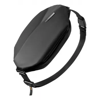 Plecu soma Inateck LB03014 — unisex poliestera 900D, rāvējslēdzēja aizdare, 4 L, melna