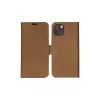 Maciņa-maks dbramante1928 iPhone 14 Plus iedeguma krāsā, 3 karšu kabatas