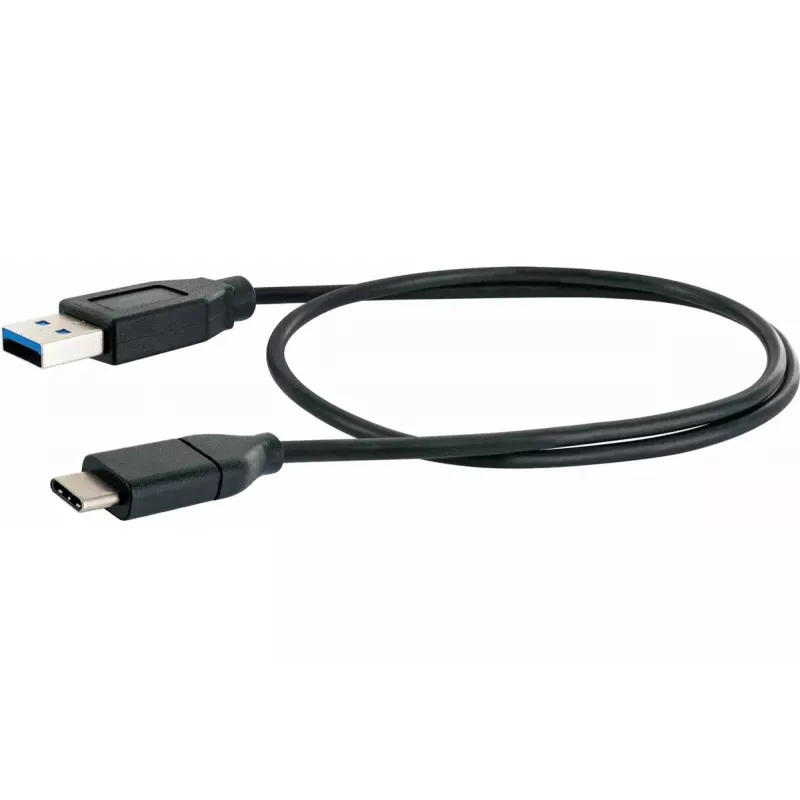 USB kabelis Schwaiger LK 050 C USB 3.2 Gen 2 0,5 m USB A USB C melns