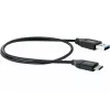USB kabelis Schwaiger LK 050 C USB 3.2 Gen 2 0,5 m USB A USB C melns